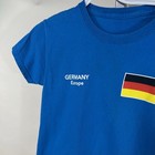 Germany Olympic ISO 2019 Kids Blue T Shirt SMALL 6-8 No Tags — photo 4