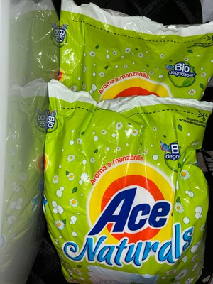 #ad 2X ACE NATURALS DETERGENT DETERGENTE EN POLVO 2 BAGS OF 28 OUNCES 800g EA. $20.50