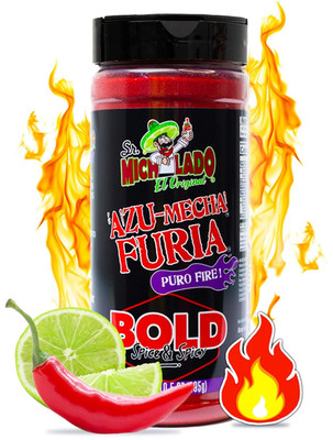 Bold Fuego Powder Dust, Sr.Michelado Hot Chilli Lime 285G.Perfect for Potato Chi