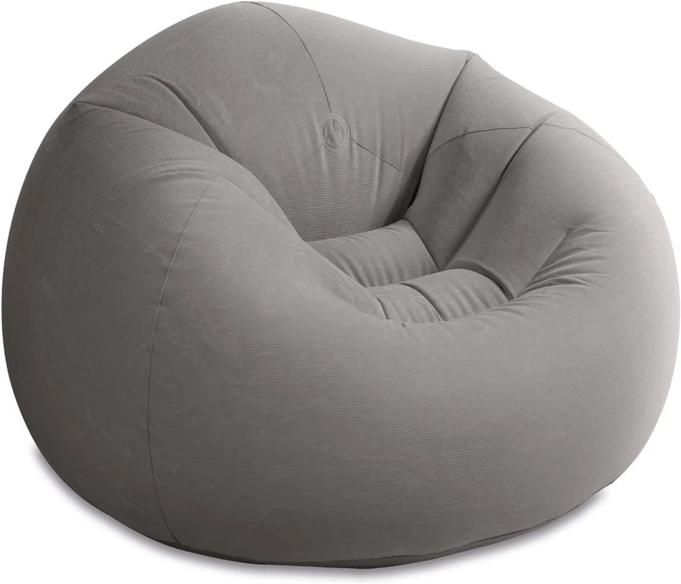 Sillón inflable bolsa sin frijoles 68579EP: flocado texturizado de pana - Du... Foto 3 de 4
