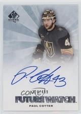 2021 SP Authentic 2011-12 Retro Future Watch Autos 324/499 Paul Cotter Auto s0w