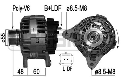 ERA 210856A Generator, Lichtmaschine für DACIA LOGAN Pick-up (US_)
