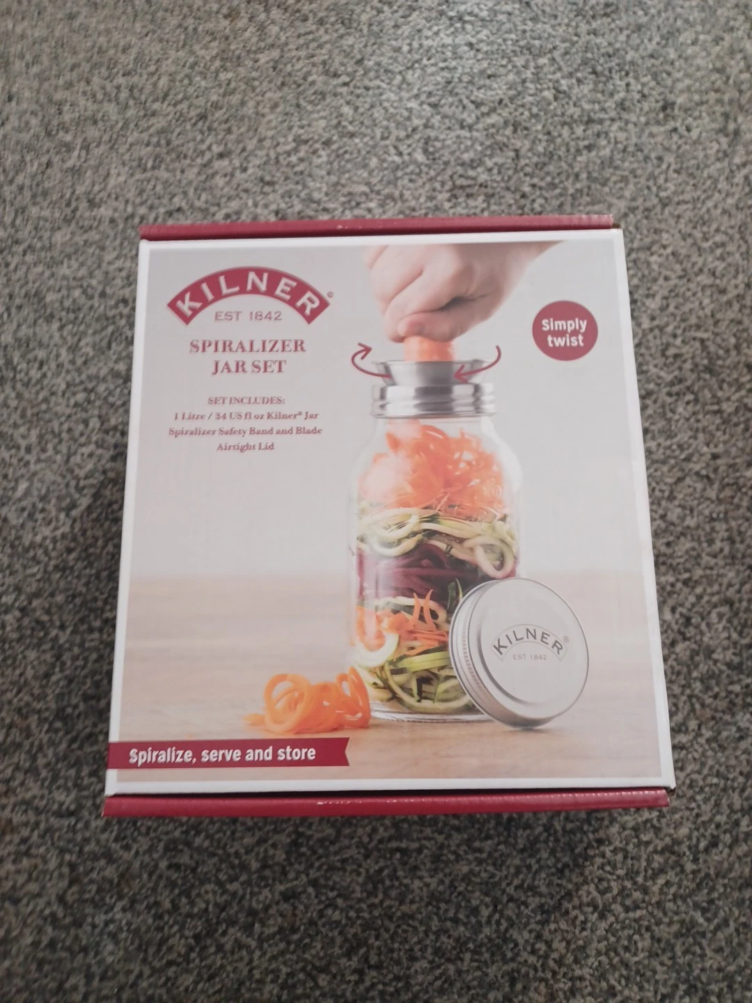Kilner Spiralizer Jar Set