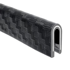 TRIM-LOK Edge Trim, Fits 1/16-Inch Edge, 9/16-Inch Leg Length, 25-Foot Length