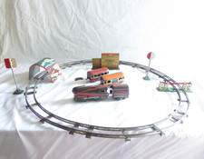 CR CHARLES  ROSSIGNOL - TRAIN TOLE - 50'S - L'ECLAIR - "O" - CR 50 - MOTEUR HS -