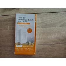 Simply Smart Home Switchmate Snap On Smart Light Switch Voice Control White