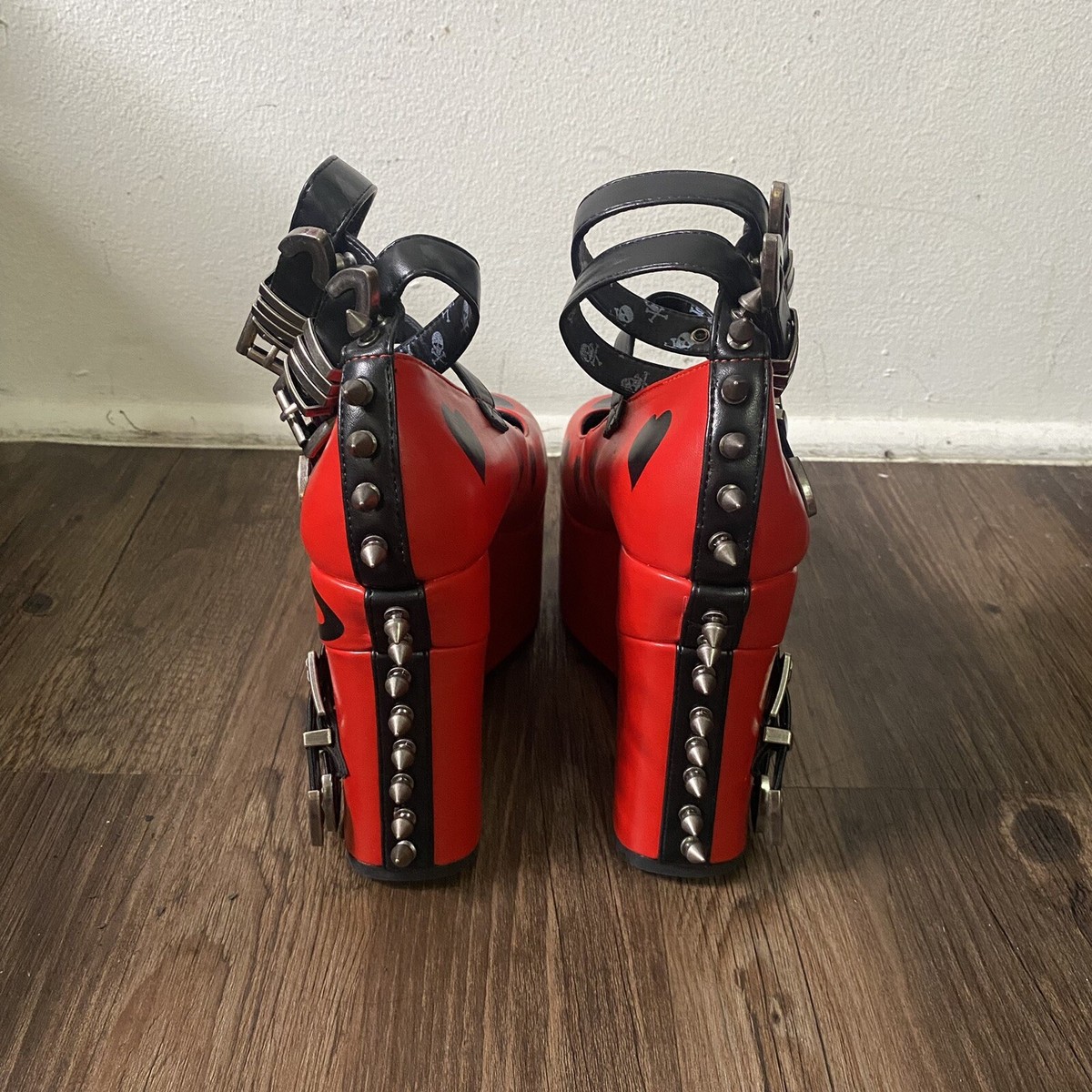 Pink Platform Hot Topic Black Heart Platform Boots Lamoda Wicked