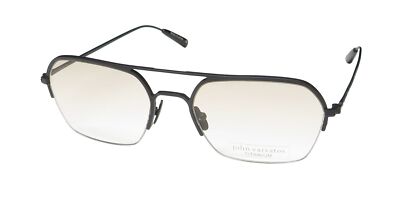 NEW JOHN VARVATOS V173 SUNGLASSES 53-18-145 BLACK JAPAN TITANIUM BLACK SHIELD