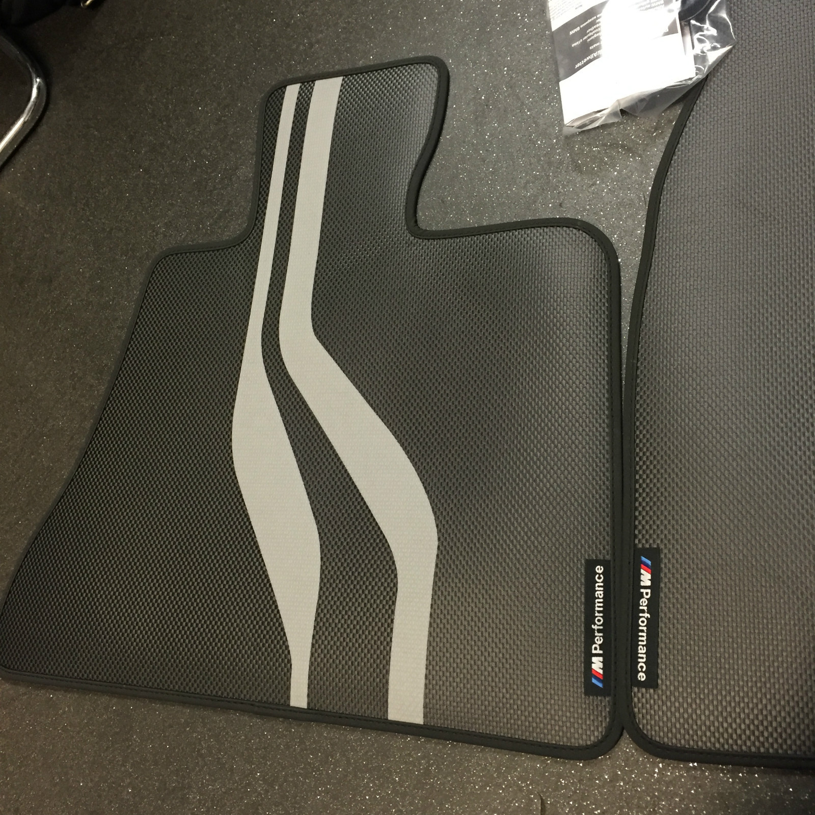 BMW PERFORMANCE RUBBER FLOOR MATS FRONT X5 F15 X6 F16 51472353382 eBay
