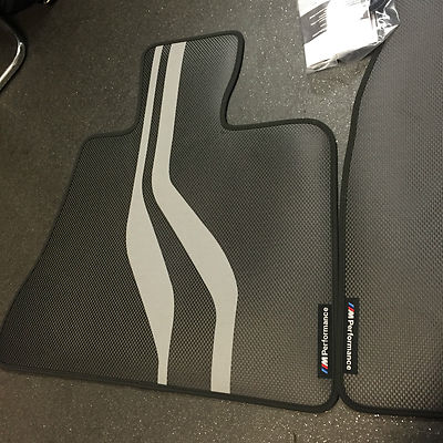 BMW PERFORMANCE RUBBER FLOOR MATS FRONT X5 F15 X6 F16 51472353382
