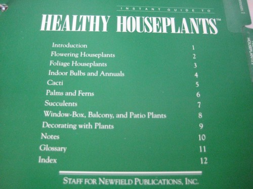 1992 Ausgabe ""The Instant Guide to Healthy Zimmerplants"" 2"" Ringmappe - Bild 8 von 12