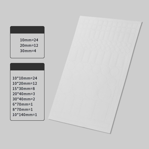 Auto LED Blackout Stickers 50-100% Rate Stickers Dimming Light Blocking Stickers - Photo 8/13