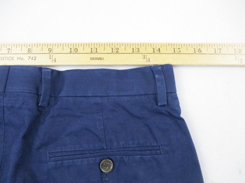 J.Crew Mens Ludlow Slim Dress Pants Mens 29 Larusmiani Italy Preppy Blue 29x30 - Picture 4 of 12
