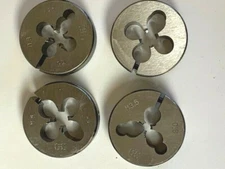 OSG METRIC ROUND ADJUSTABLE DIES "PICK"  M3.5X.6 M4X.7 M5X.8 M6X1 X 25MM OD