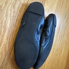 Tory Burch Ballet Flats Black Small Gold Logo Shoes Size 9 — photo 8