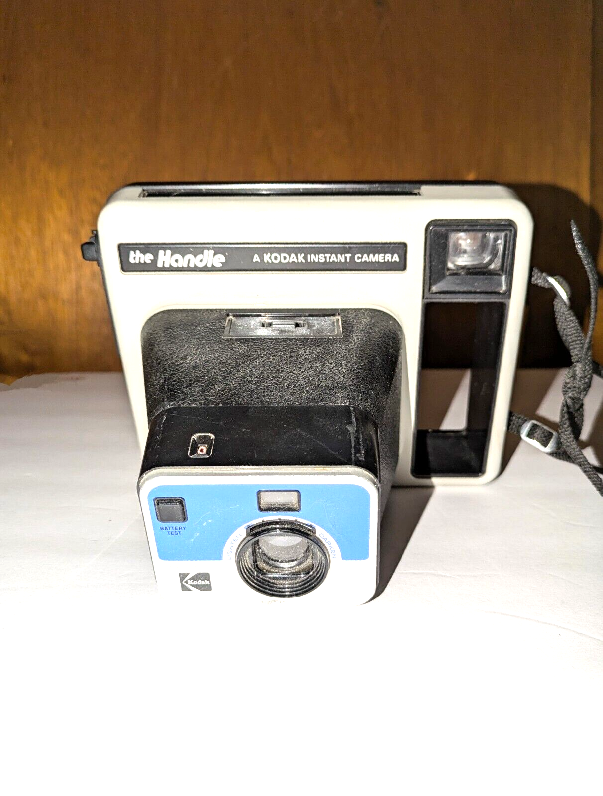 Kodak Instant Camera The Handle Vintage Polaroid Color Film Camera-image