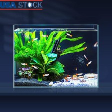 3 Gallon Ultra Clear Glass Fish Tank Rimless for Betta Goldfish Snail Shrimp New