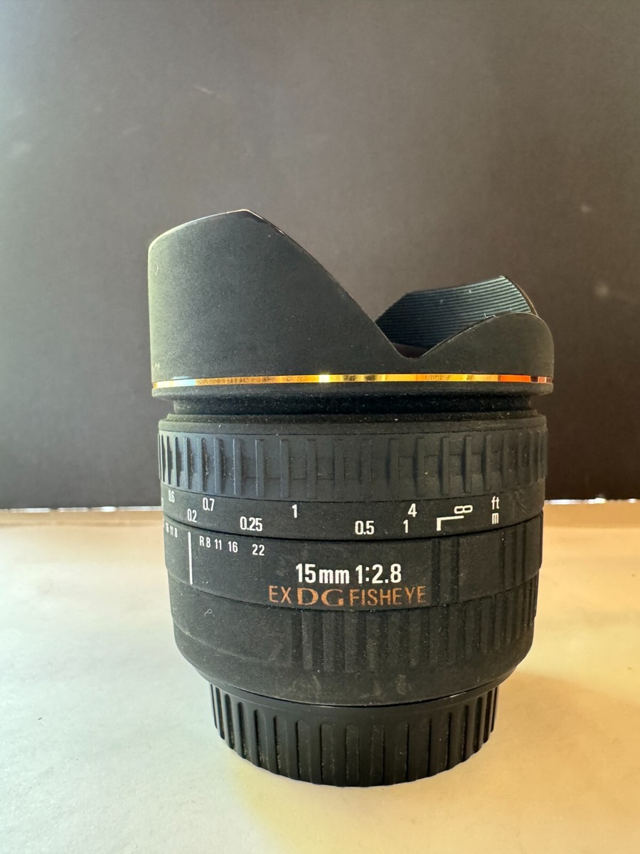 Sigma AF 15mm f/2.8 EX DG Fisheye Lens for Canon EF | eBay