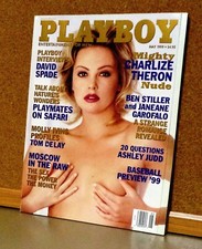 PLAYBOY, MAY 1999, Charlize Theron, Tishara Lee Cousino, Playmates on Safari 