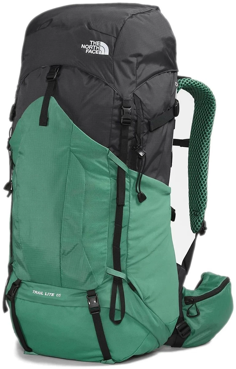 The North Face Trail Lite 65L Pack Deep Grass Green Asphalt Grey