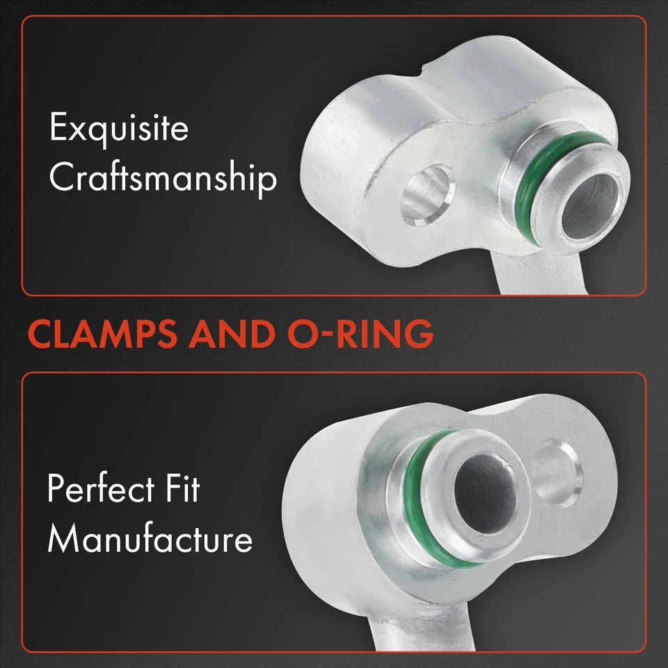 Conjunto de manguera de descarga de aire acondicionado para Honda CR-V 2012 2013 2014 L4 2,4 L 80315T0GA01 Foto 2 de 4