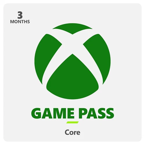 Xbox Game Pass Core 3 Months – Xbox Live GLOBAL – Digital Code (Fast Delivery)