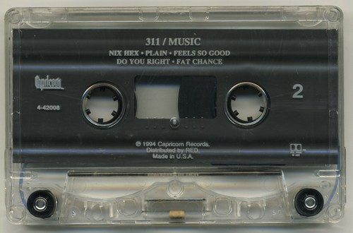 311 Music; Cassette 1994 Capricorn Records - Picture 3 of 4