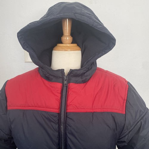 Gymboree Jacket Youth L 10-12 Puffer Fleece Winter Snow Hooded Coat - Picture 2 of 9
