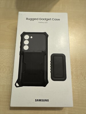 Samsung Rugged Gadget Schutzhülle für Galaxy S23 - Schwarz - NEU & OVP