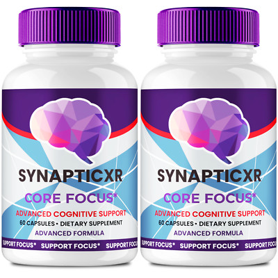 (2 Pack) Synaptic XR Nerve Supplement Capsules, SynapticXR Nerve Health Support