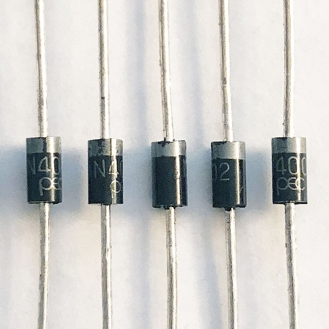50x (50pcs) 1N4002 Diode - 100V 1A IN4002 - Top Quality - Fast Free US ...