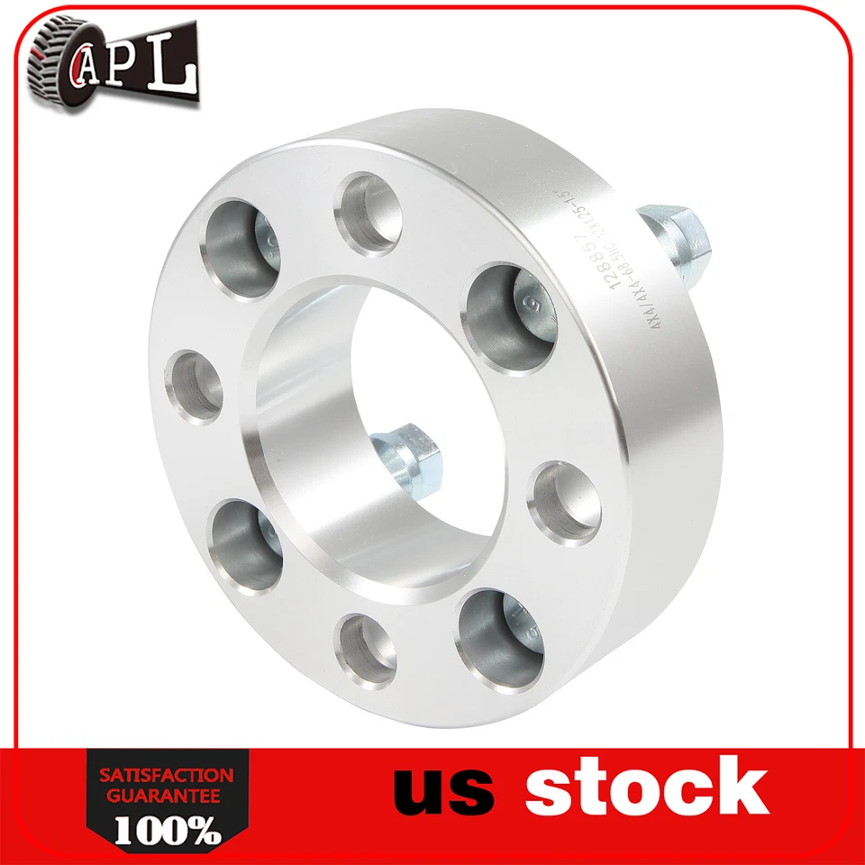 4X 1.5" Thick Wheel Spacers 4x4/ 4x101.6 12x1.25 For Golf Cart Yamaha The Drive2 — 第 4/4 张图片