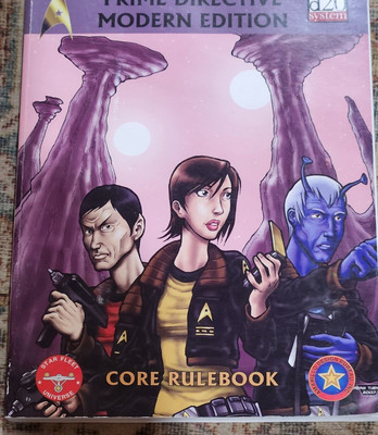 Prime Directive Modern Edition: Core Rulebook (d20)