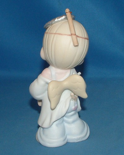 Precious Moments Figur: 183342 Frieden auf Erden... Anyway (5") - Bild 3 von 3