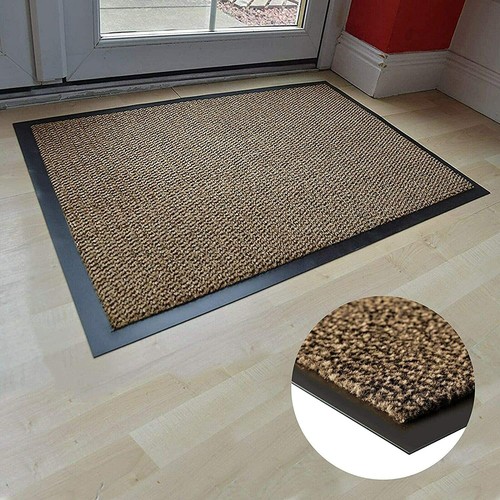 Heavy Duty Large Door Mat Non Slip Barrier Rubber Back Floor Rug Home Kitchen - Picture 14 of 21