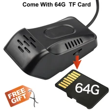 1080P Wifi USB Dash Camera Wide angle DVR 64GB for Android Car Stereo Headunit