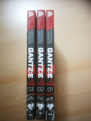 Mangas Gantz E Band 1 2 3 (Cult Science Fiction Hiroya Oku Deutsch)