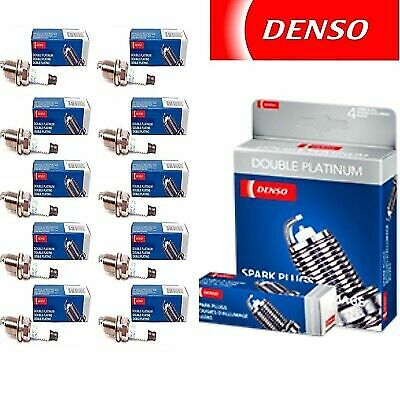 10 Double Platinum Spark Plugs Denso for 2010-2016 FORD E-350 SUPER DUTY V10-6.8