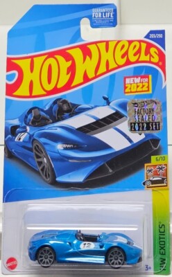 Hot Wheels 2022/203 - Factory Sealed - HW Exotics - McLaren Elva - 2nd Color