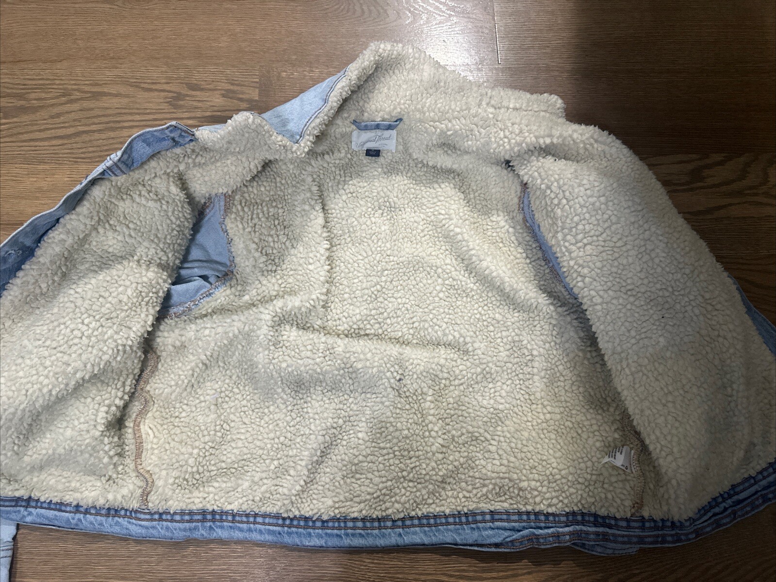 Universal Thread Denim Jacket Medium Wash Distres… - image 2
