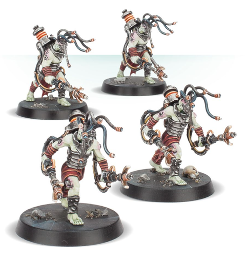 Warhammer 40k NEGAVOLT CULTISTS (x4) Raro Fuera de Uso NUEVO Adeptus Sororitas Blackstone