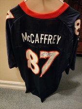 ED McCAFFREY autograph football jersey Denver Broncos auto, NFL signed shirt