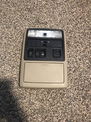 Roof Overhead Console Dome Light  10-13 Toyota 4runner TAN