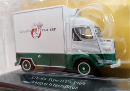 Maquette Citroën H Sigle Cafés Javador 1:43 Eligor - Neuf En Boîte, Modèle Rare Et Introuvable