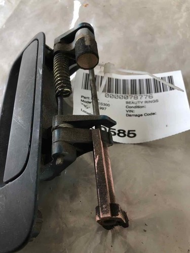 1997 - 2001 LEXUS ES300 Rear Back Door Outside Pull Handle Driver Left LH OEM - Picture 2 of 16