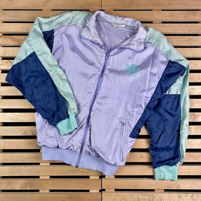 Mens Bomber Jacket Adidas Originals Vintage Size L