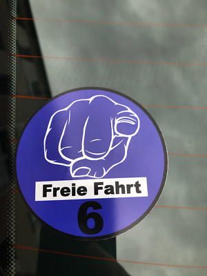 Sticker Aufkleber Diesel Fahrverbot Feinstaubplakette Umwelt Tuning DUB DGT 4