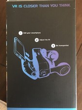 ILIVE IVR77BDL Virtual Reality Goggles with Headphones  Bluetooth R Remote