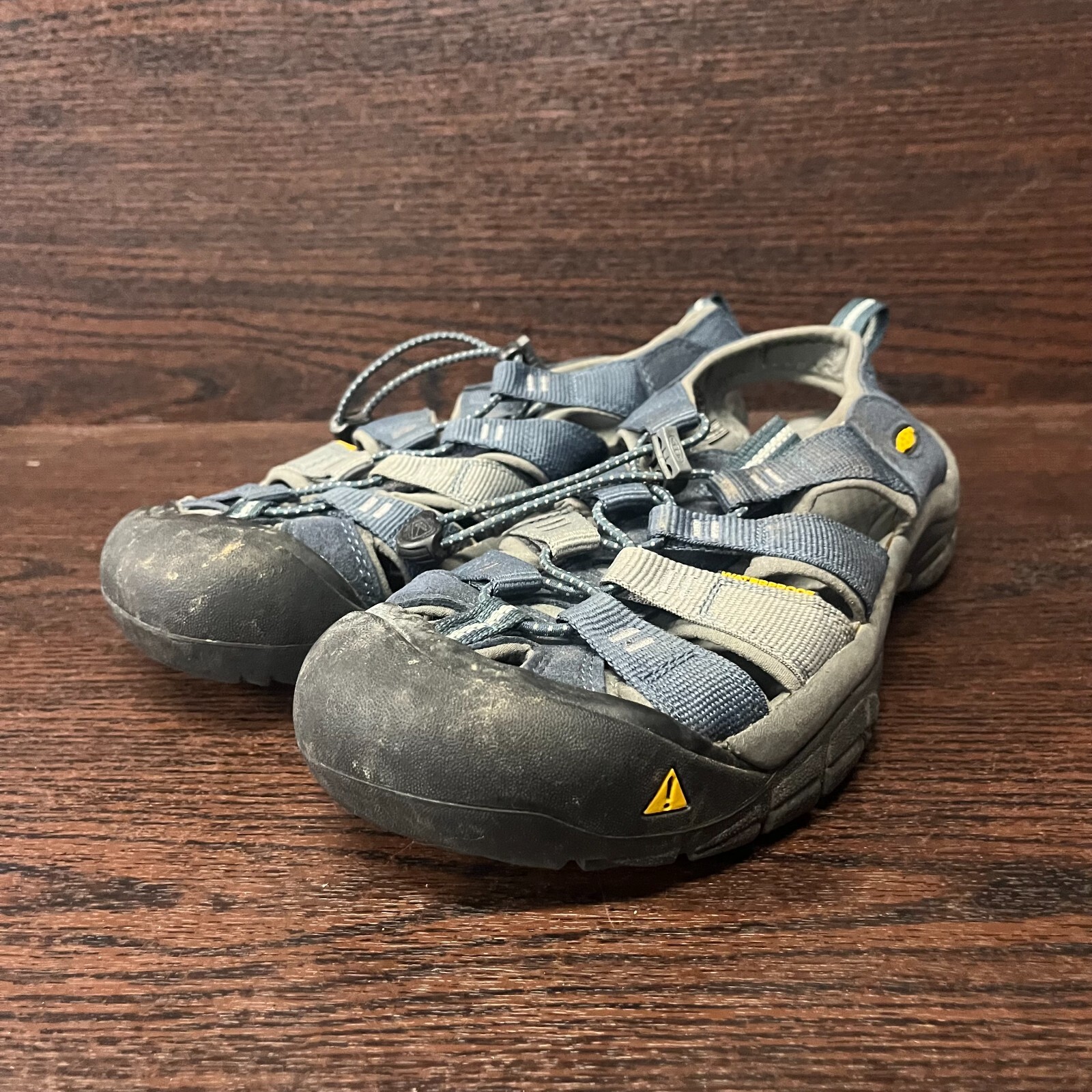 Keen Newport H2 1012206 sandalo da trekking uomo taglia 9 slingback impermeabile grigio blu