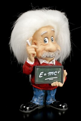 Albert Einstein Figur - E=mc² - Veronese Physiker Geschenk Statue